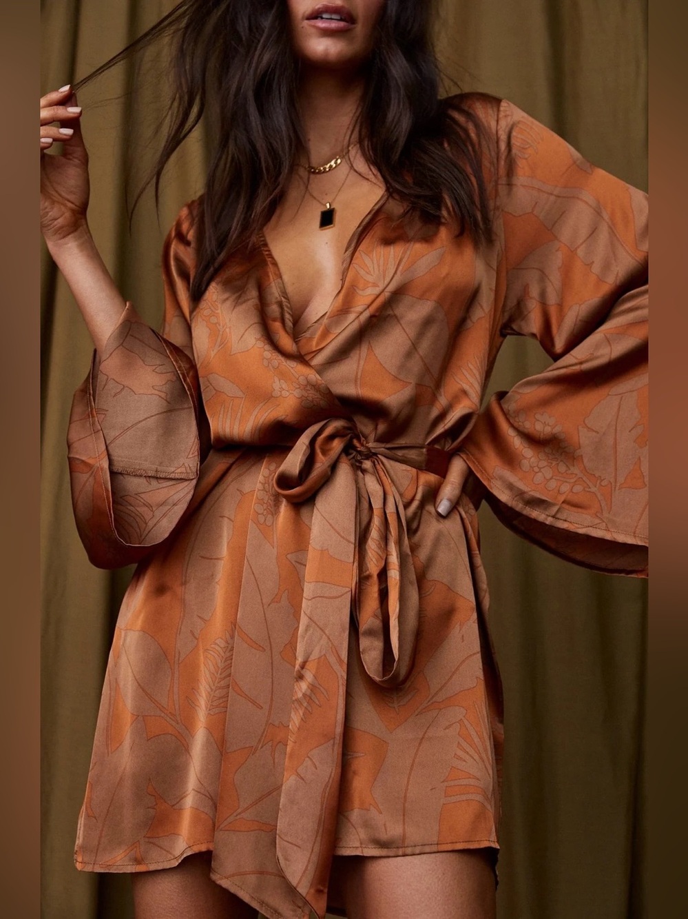 12 Tribe Gold Standard Kimono Dress